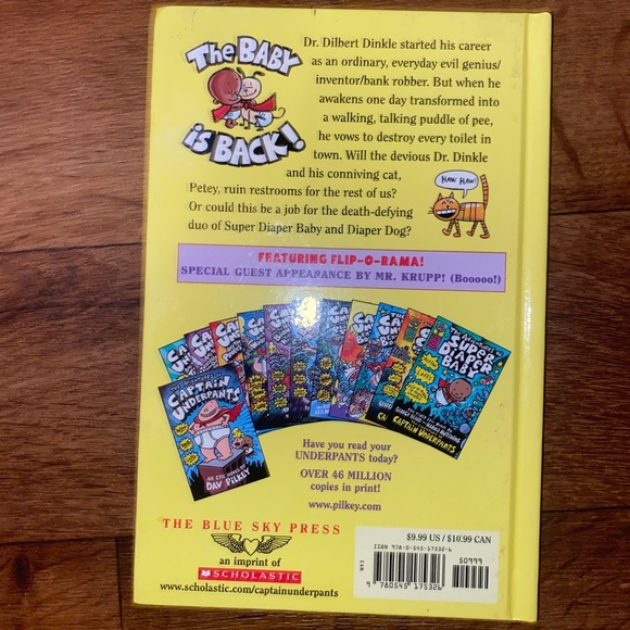 MORE OF CAPTIAN UNDERPANTS NOVELS 8-11 WITH COLOR AND NO COLOR, PLUS MORE BOOKS - Picture 14 of 14